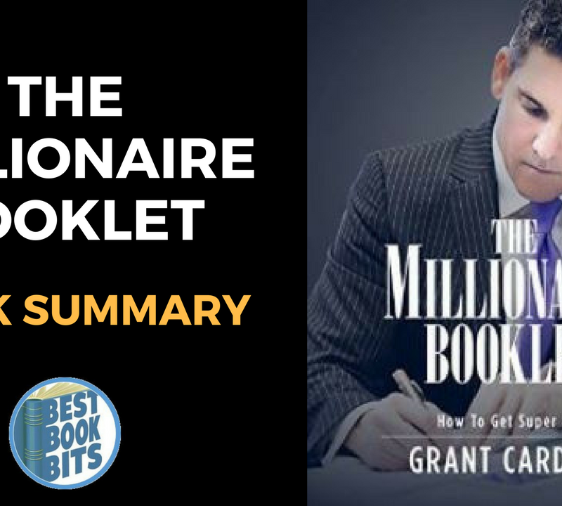 Millionaire Booklet by Grant Cardone