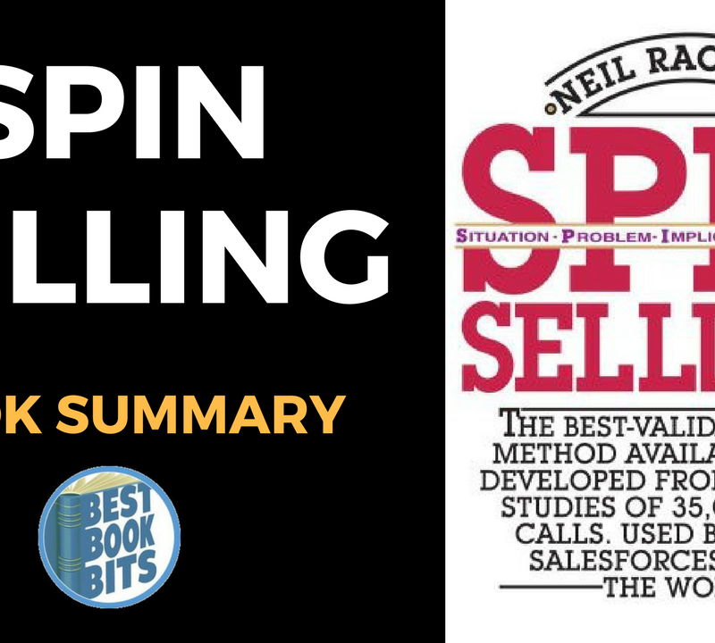 SPIN selling Book by Neil Rackham