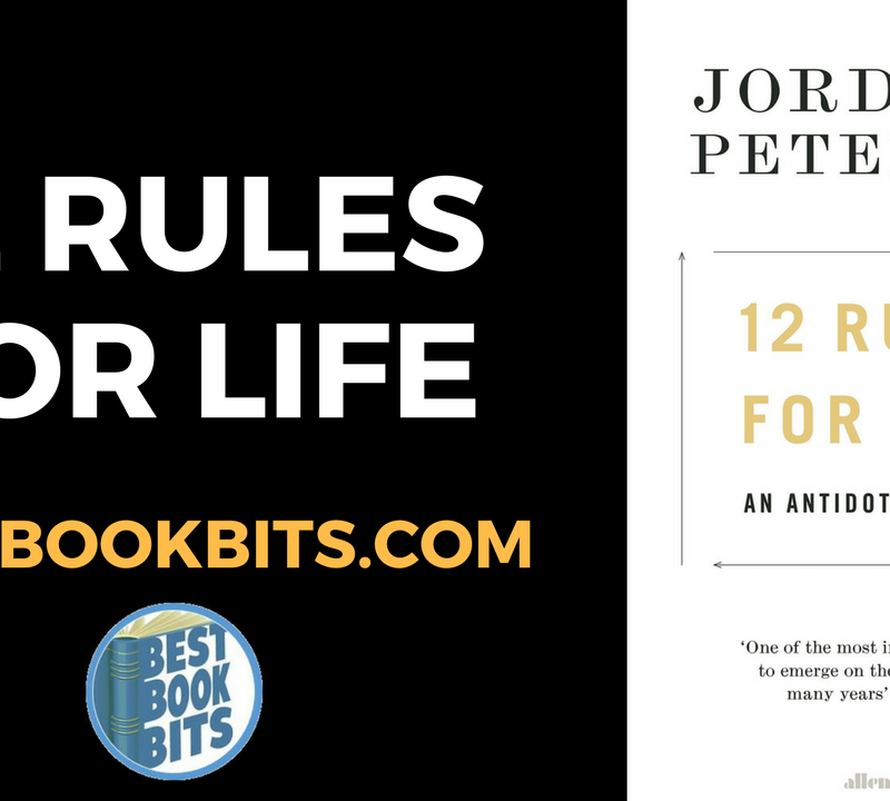 12 Rules for Life An Antidote to Chaos by Jordan Peterson