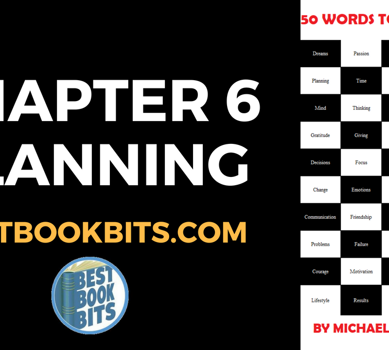 Chapter 6 Planning