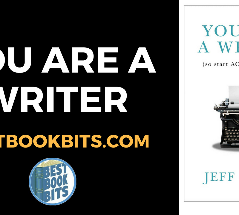 You Are a Writer by Jeff Goins