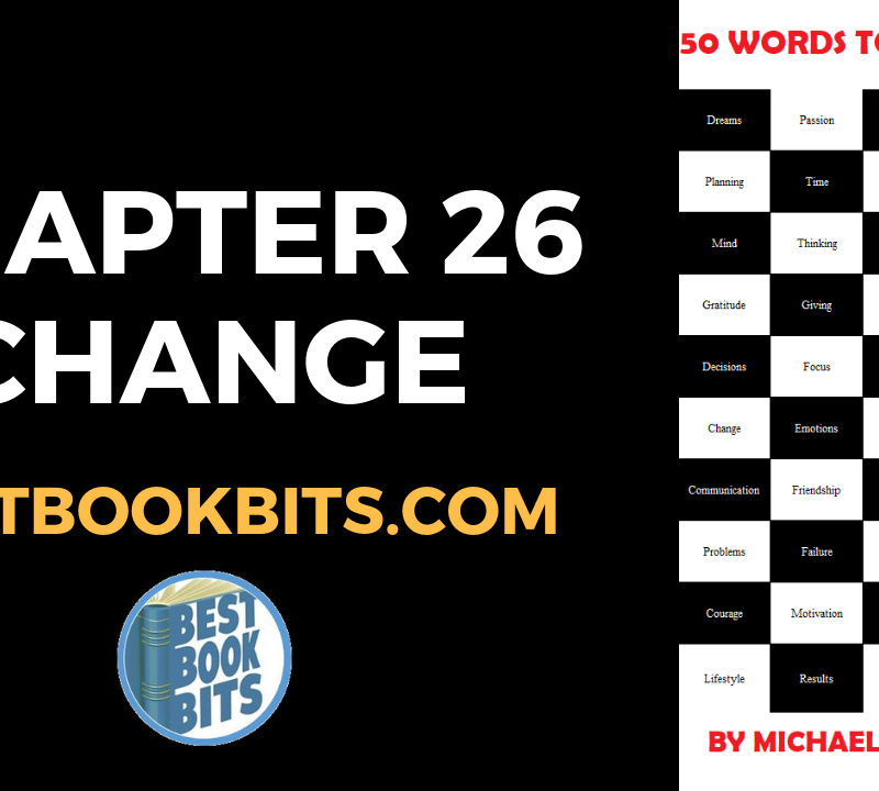 CHAPTER 26 CHANGE