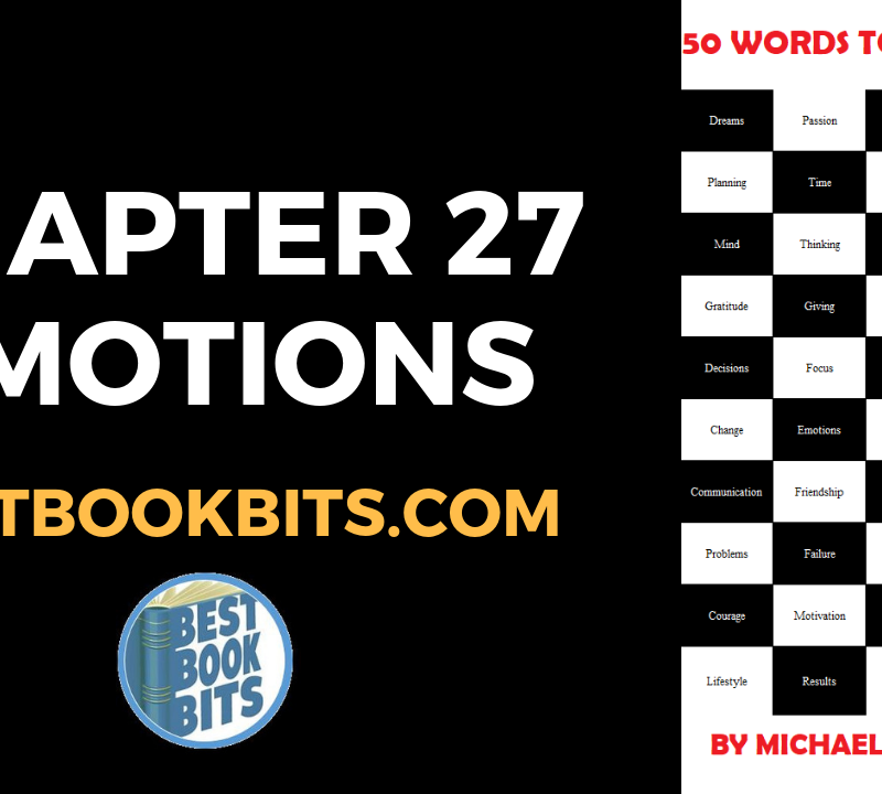 CHAPTER 27 EMOTIONS