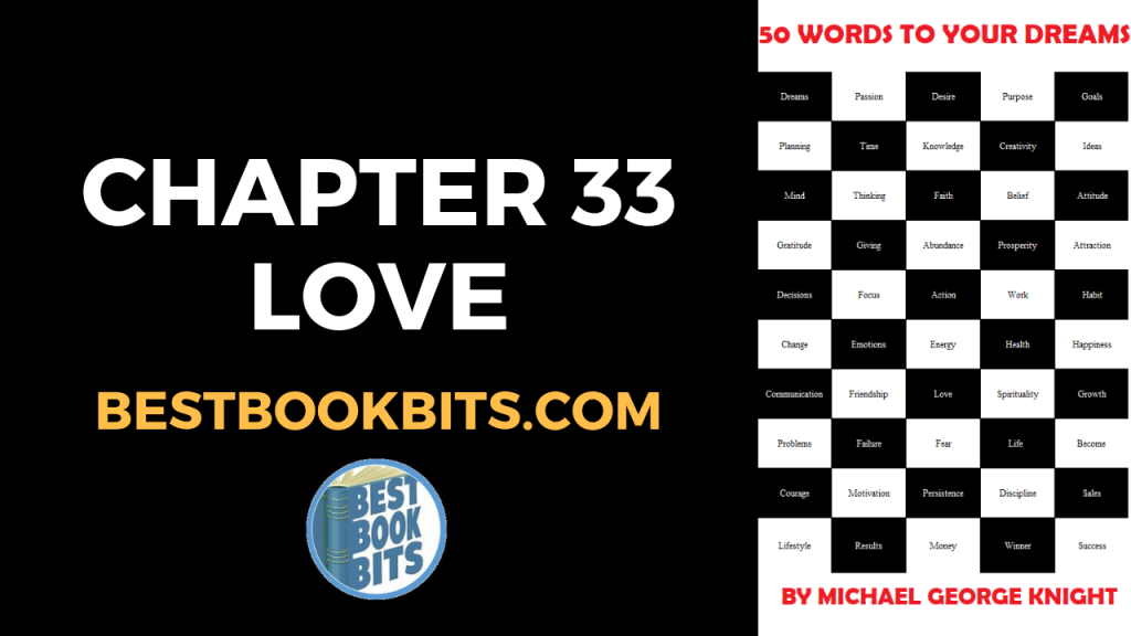 CHAPTER 33 LOVE