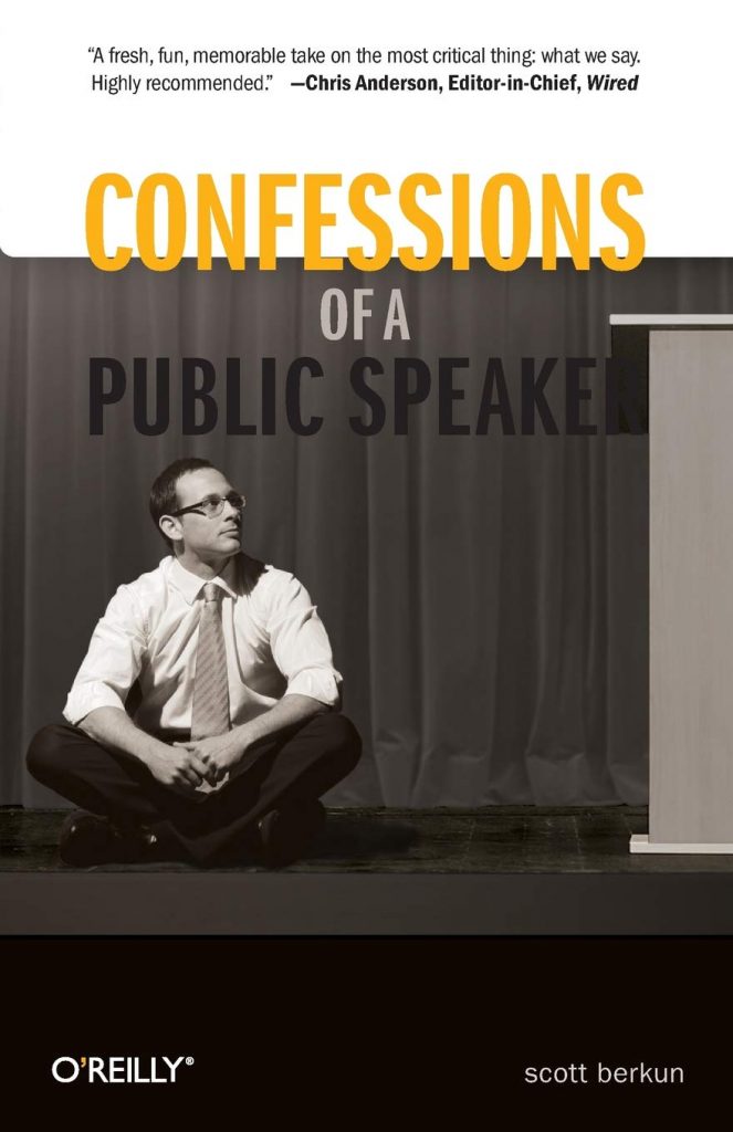 CONFESSIONS OF A PUBLIC SPEAKER
