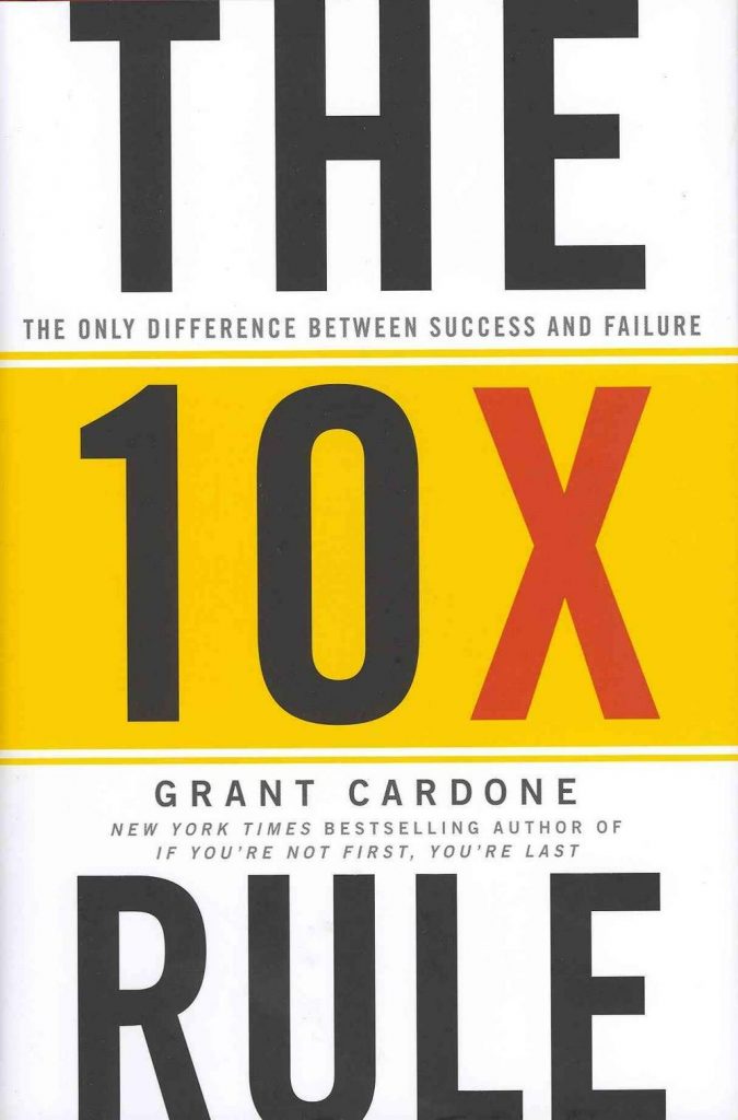 THE 10X RULE - GRANT CARDONE
