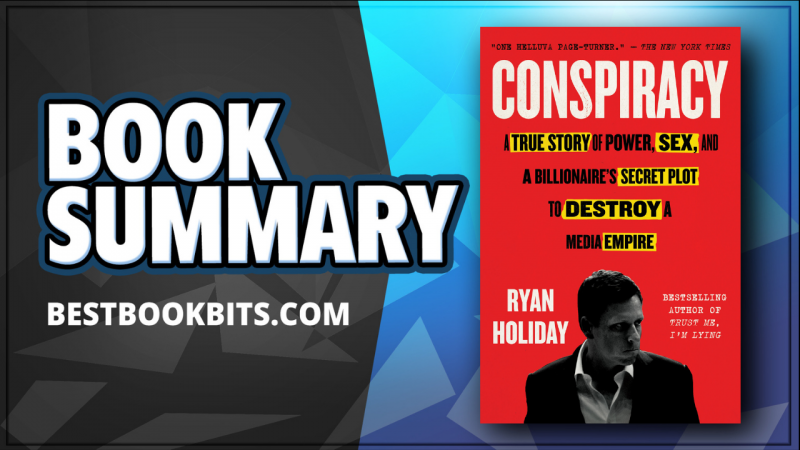 conspiracy book ryan holiday